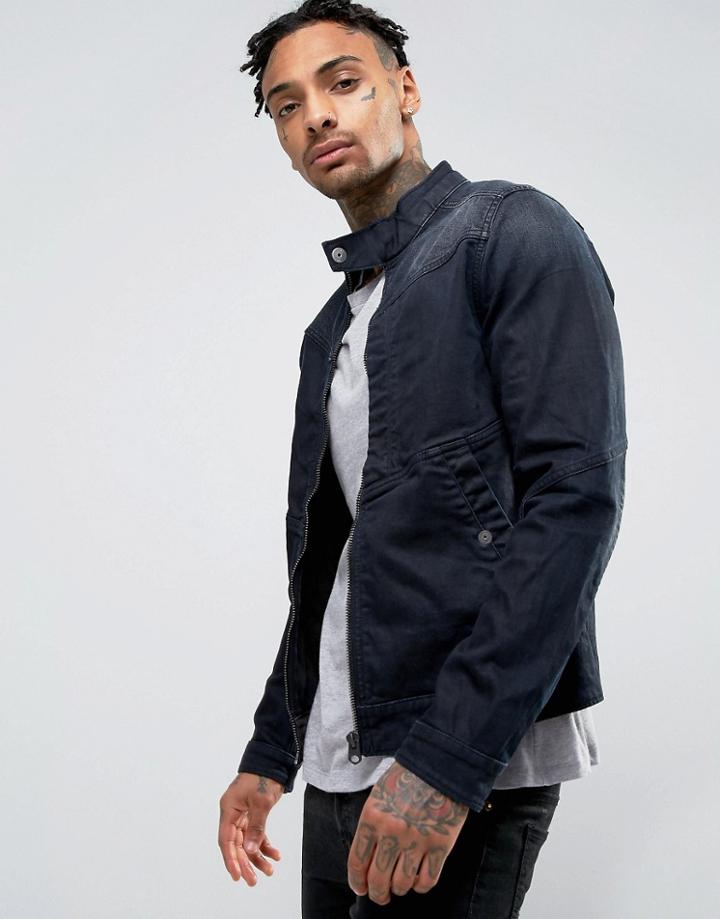 G-star Deline 3d Slim Jacket - Navy