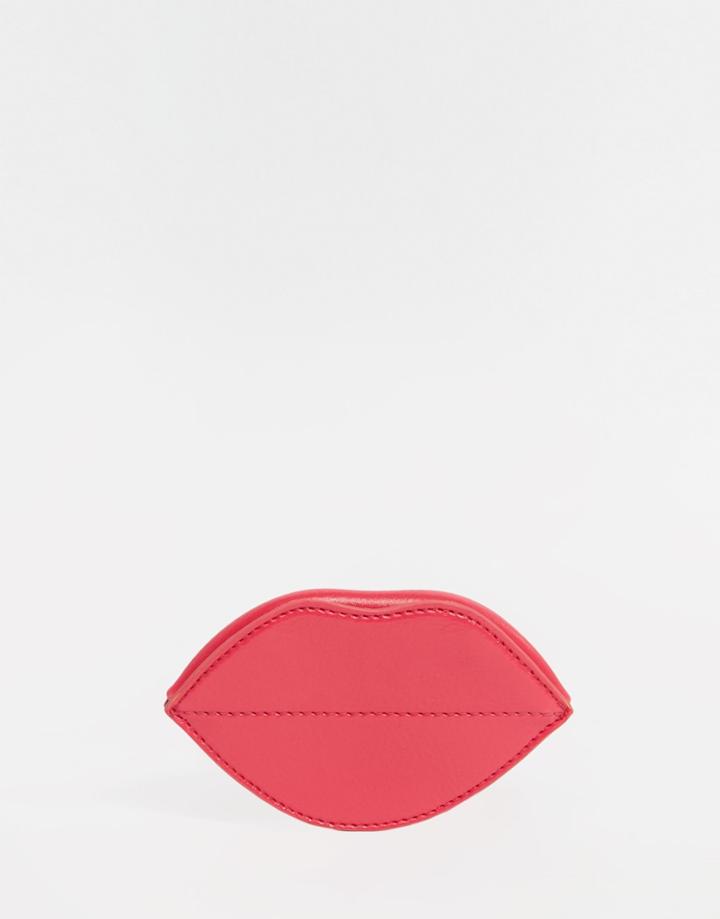 Asos Lips Coin Purse - Pink