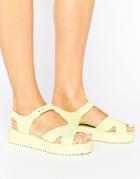 Melissa Salinas Hotness Sandals - Yellow