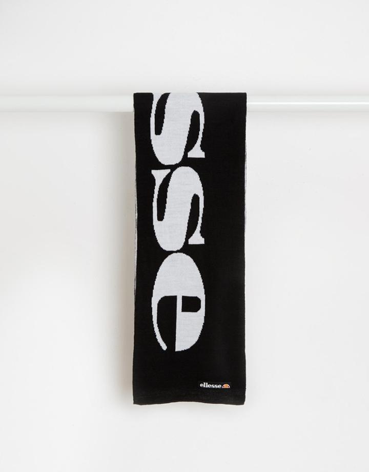 Ellesse Logo Scarf - Black