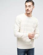 Farah Ingham Crew Neck Sweater - Cream