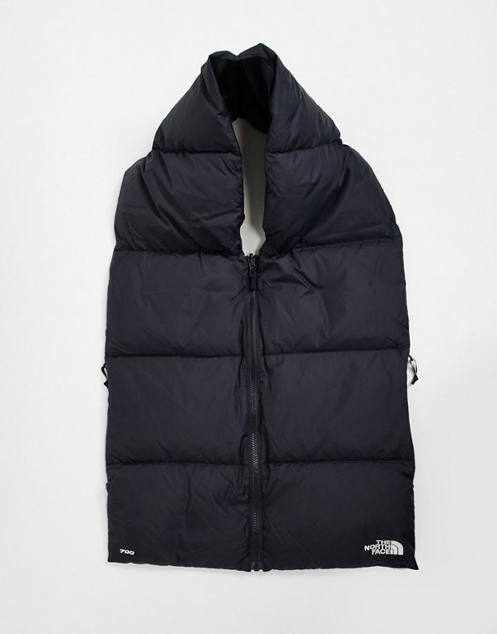 The North Face Nuptse Scarf In Black