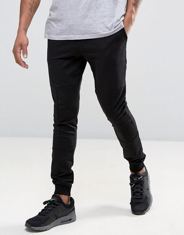 Produkt Joggers With Panel Detailing - Black