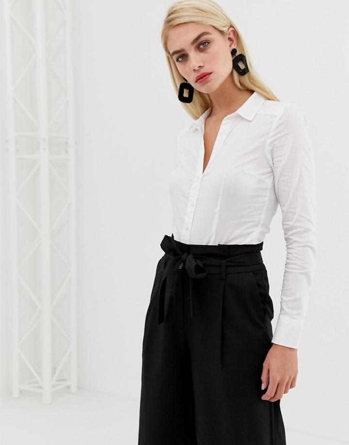 Vero Moda Shirt Body In White - White