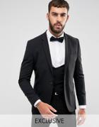 Only & Sons Skinny Suit Jacket - Black