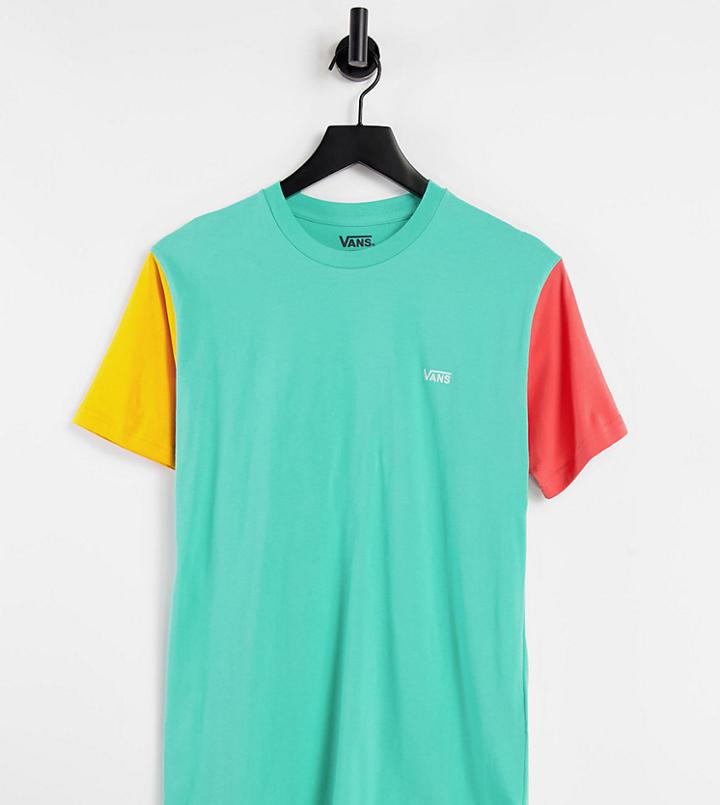 Vans Opposite Short Sleeve T-shirt In Multi