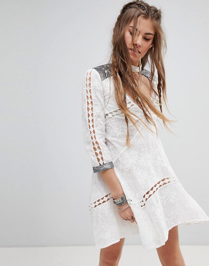 Native Rose Tea Dress - Multi