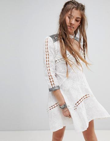 Native Rose Tea Dress - Multi
