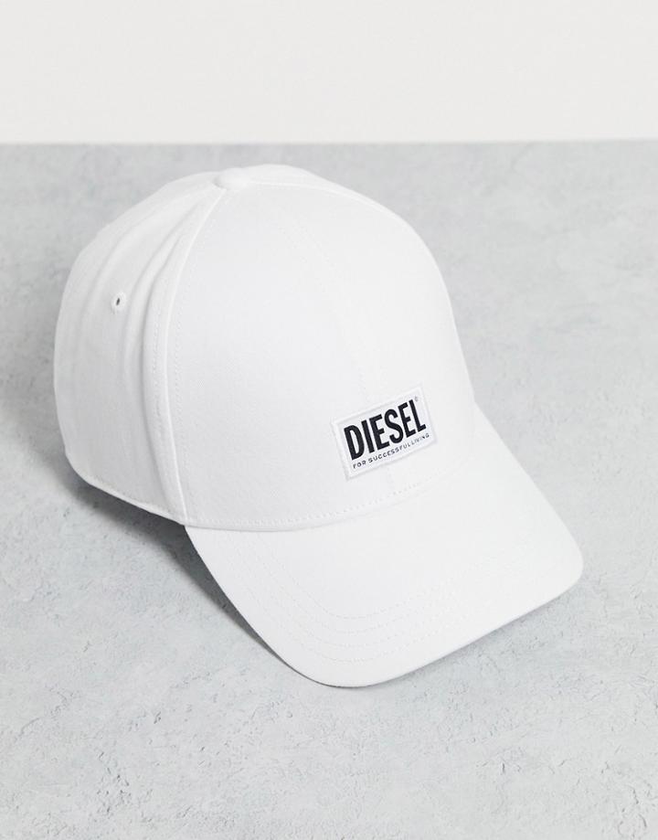 Diesel Core Logo Cap In White
