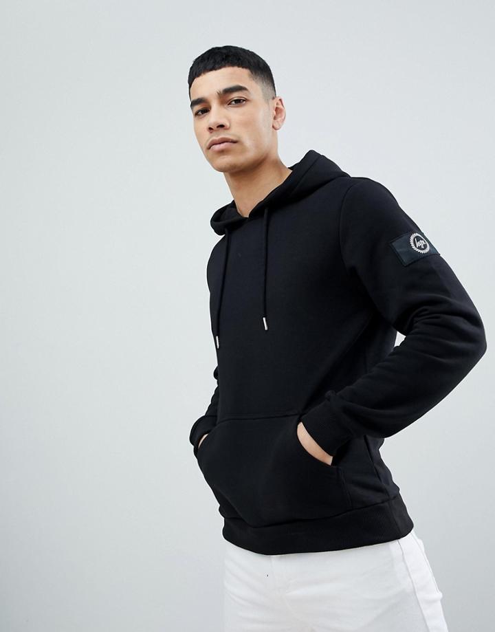 Hype Insignia Logo Hoodie - Black