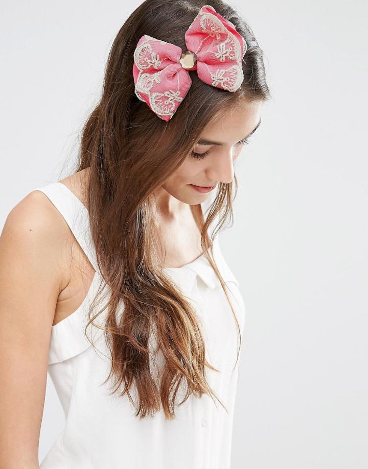 Johnny Loves Rosie Ally Oversize Bow Headband