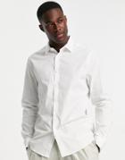 Asos Design Regular Fit Shirt In White