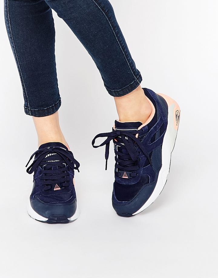 Puma R698 Trinomic Blue Sneakers - Blue
