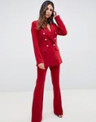 Y.a.s Flared Pants Two-piece - Red