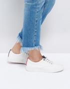 Tommy Jeans Classic Canvas Sneaker - White