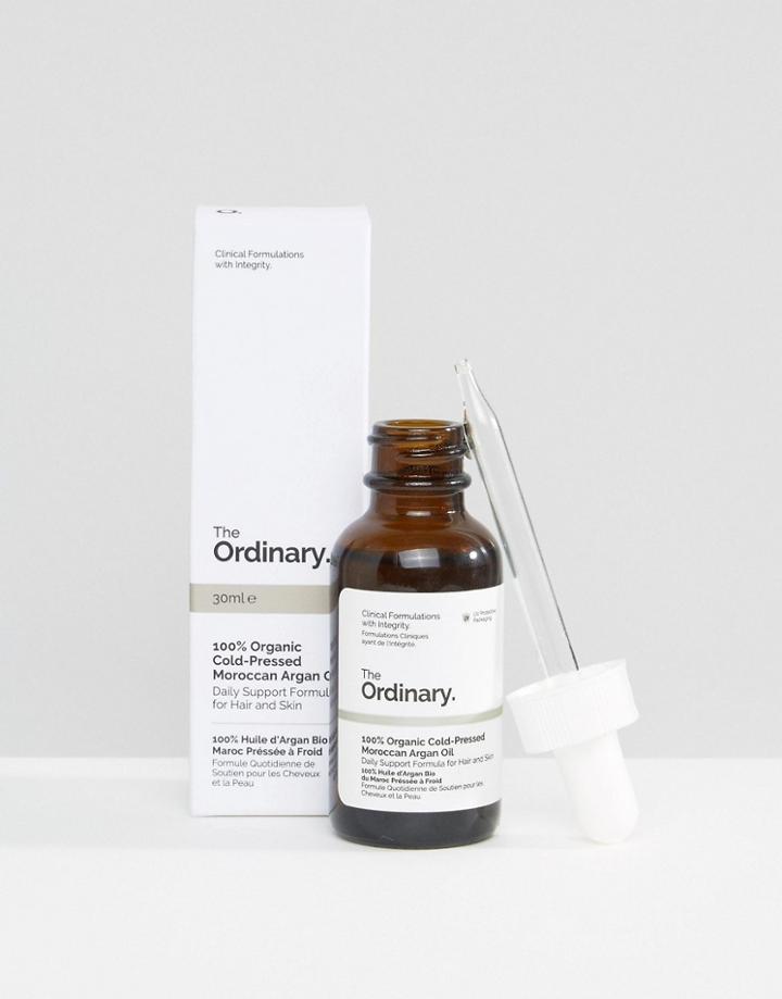 The Ordinary 100% Organic Cold-pressed Moroccan Argan Oil 30ml