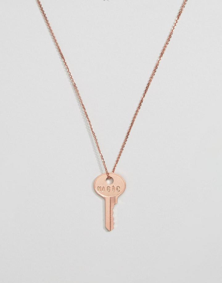 The Giving Keys Exclusive Magic Key Necklace - Gold