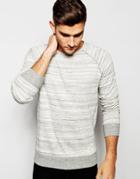 Selected Homme Spacedye Sweatshirt - Gray Melange