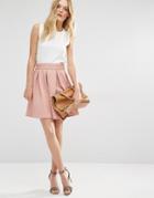 Y.a.s Structured Skater Skirt - Rose Dawn