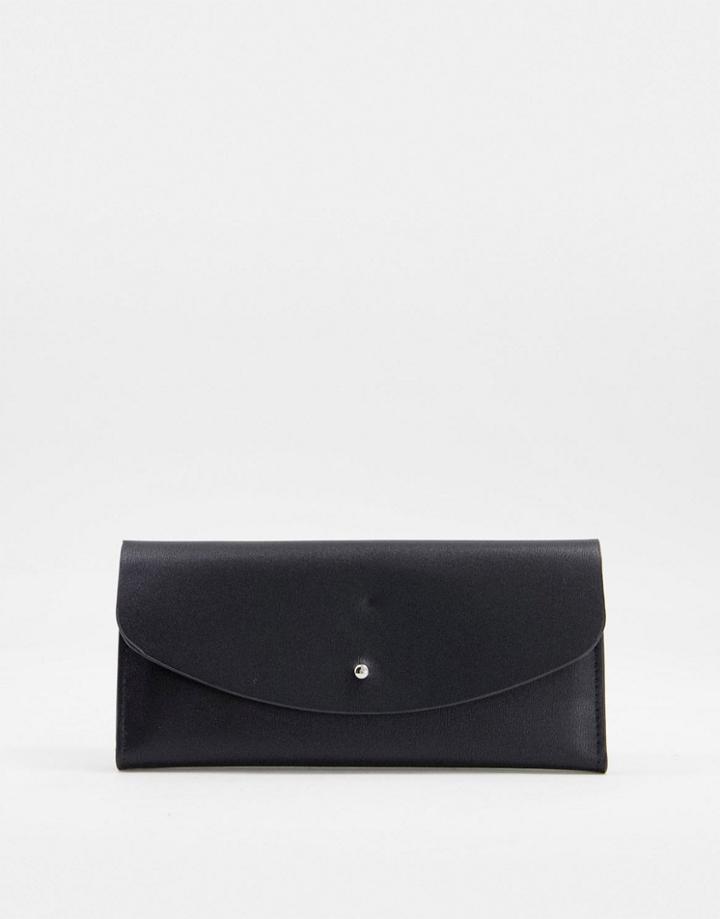 French Connection Large Wallet In Black