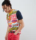 The Simpsons X Asos Design T-shirt With Logo Print - Multi