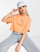 Glamorous Mesh Bucket Hat With Embroidered Daisies In Blue-blues