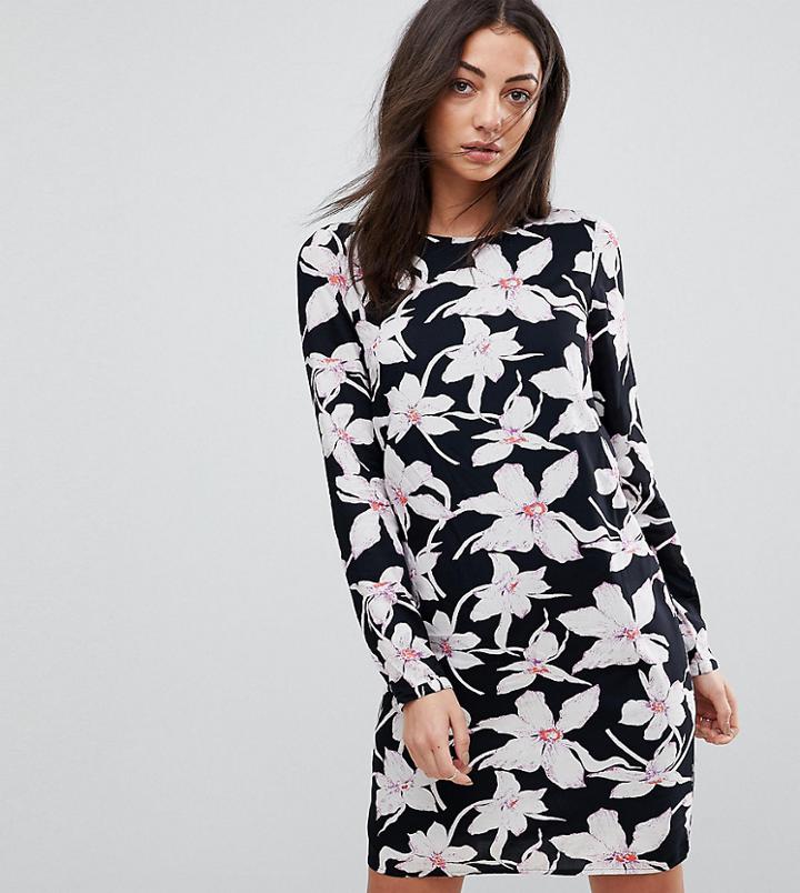 Vero Moda Tall Vintage Floral Shift Dress - Multi