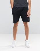 Another Influence Ribbed Sweat Shorts - Black