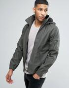 D-struct Water Festival Resistant Runner Jacket With Hood - Green