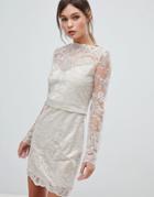 Zibi Lace Dress - Gold