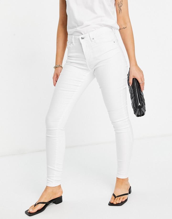 Vero Moda Skinny Jeans In White