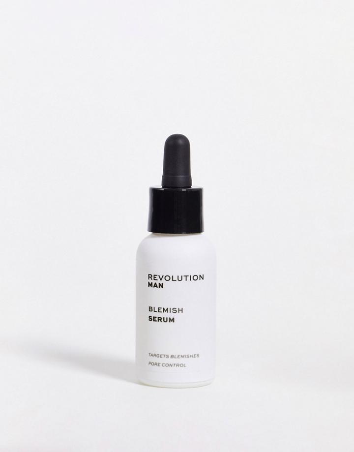 Revolution Man Double Protect Skin Resurfacing Serum 30ml-no Color