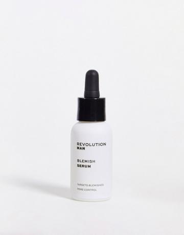 Revolution Man Double Protect Skin Resurfacing Serum 30ml-no Color