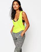 Stitch & Pieces Low Lounge Top - Yellow
