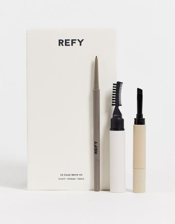 Refy Brow Collection - Dark-brunette