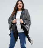 Junarose Plus Cape - Black