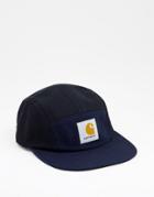 Carhartt Wip Tonare 5 Panel Cap In Navy