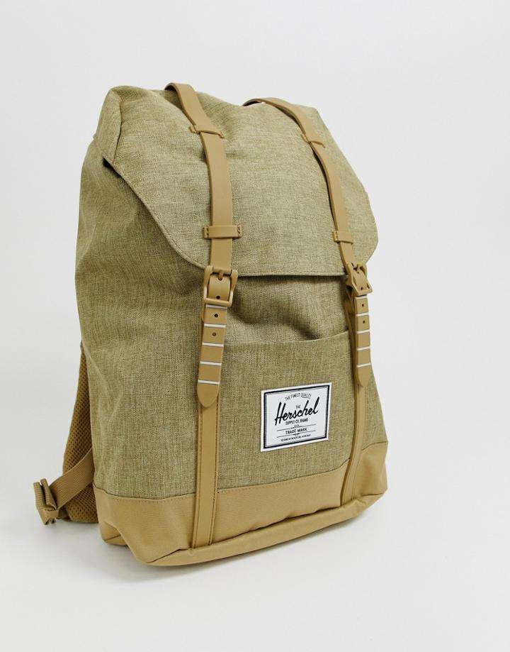 Herschel Supply Co Retreat 19.5l Backpack In Sand Crosshatch - Tan