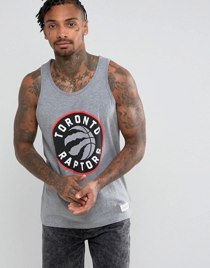 Mitchell & Ness Nba Toronto Raptors Tank - Gray