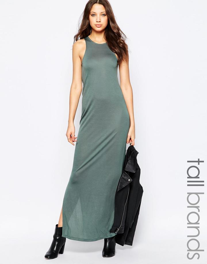 Vero Moda Tall Maxi Dress - Khaki