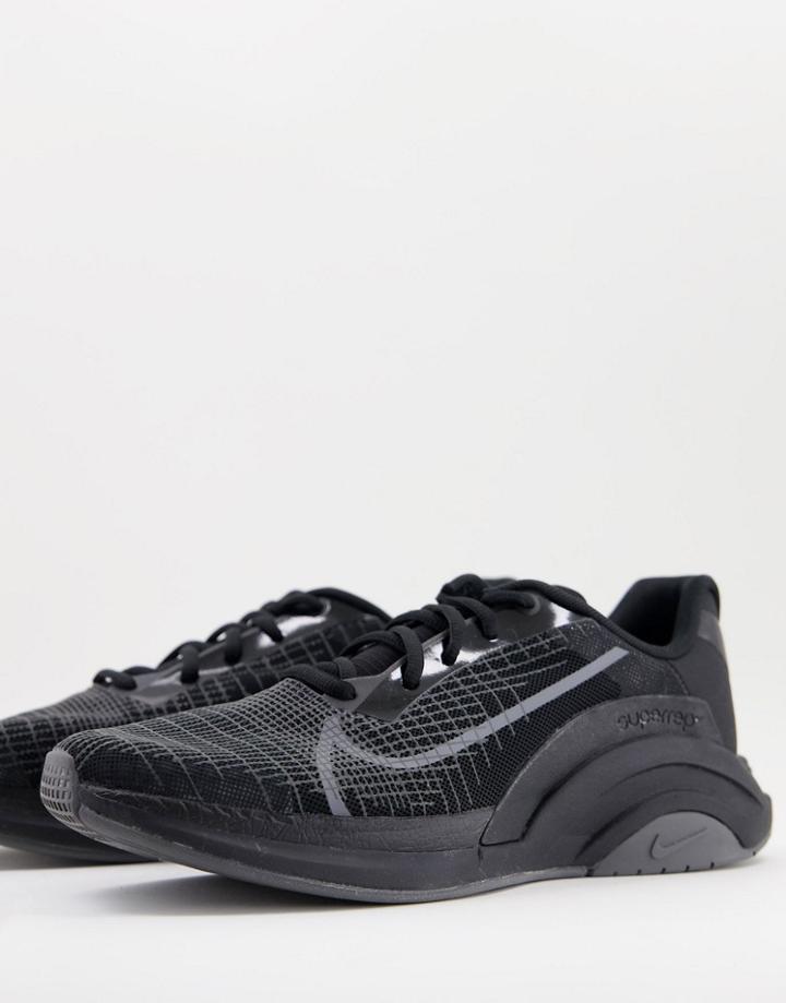 Nike Training Zoomx Superrep Surge Sneakers In Black
