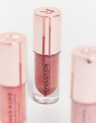 Revolution Shimmer Bomb Lip Gloss - Distortion-pink