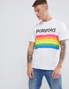 Pull & Bear Polaroid T-shirt In White - White