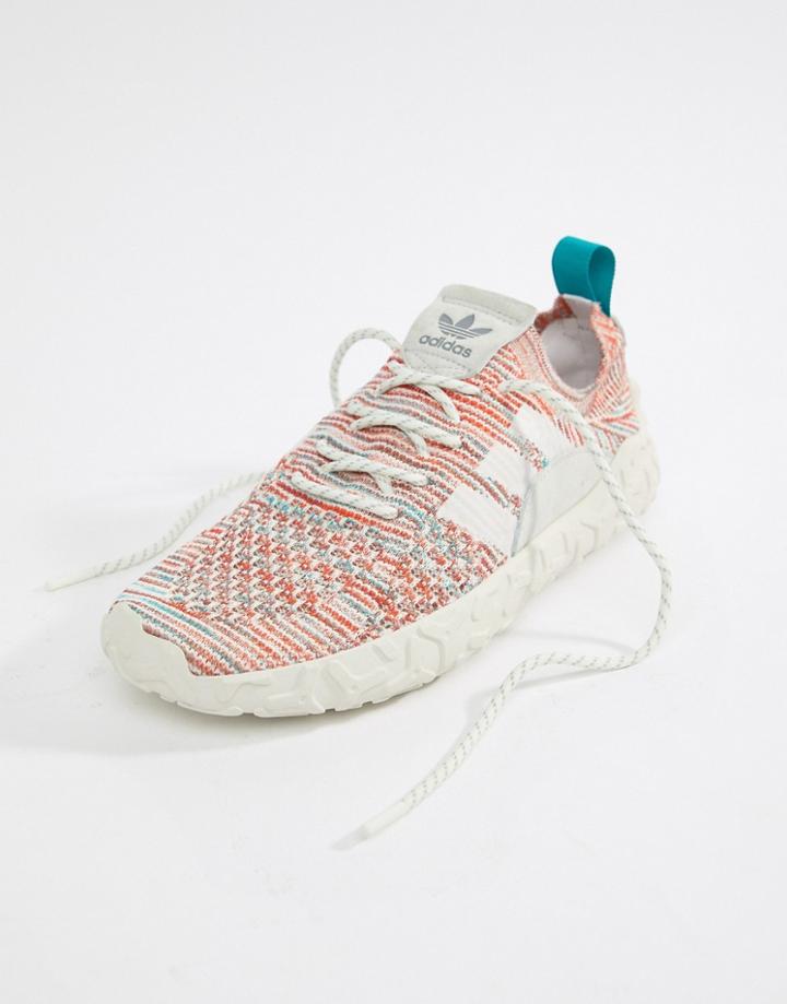 Adidas Originals F22 Atric Sneakers In Orange Ah2172 - Green
