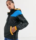 Columbia Lodge Pullover Jacket In Black