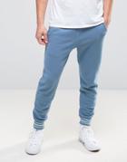Hollister Slim Fit Cuffed Joggers In Navy - Navy