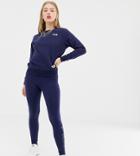Fila Legging With Side Logo - Navy
