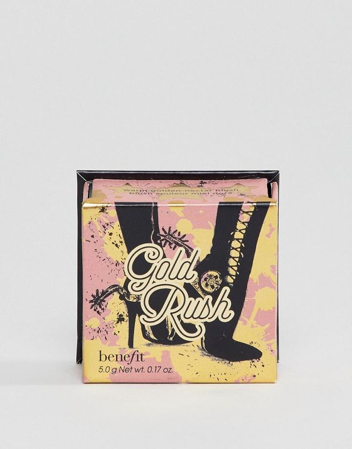 Benefit Cosmetics Gold Rush Golden Nectar Blush-pink