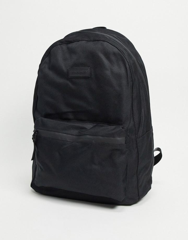 Consigned Waterproof Backpack-black