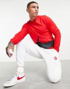 Nike Swoosh Pack Long Sleeve T-shirt In Red